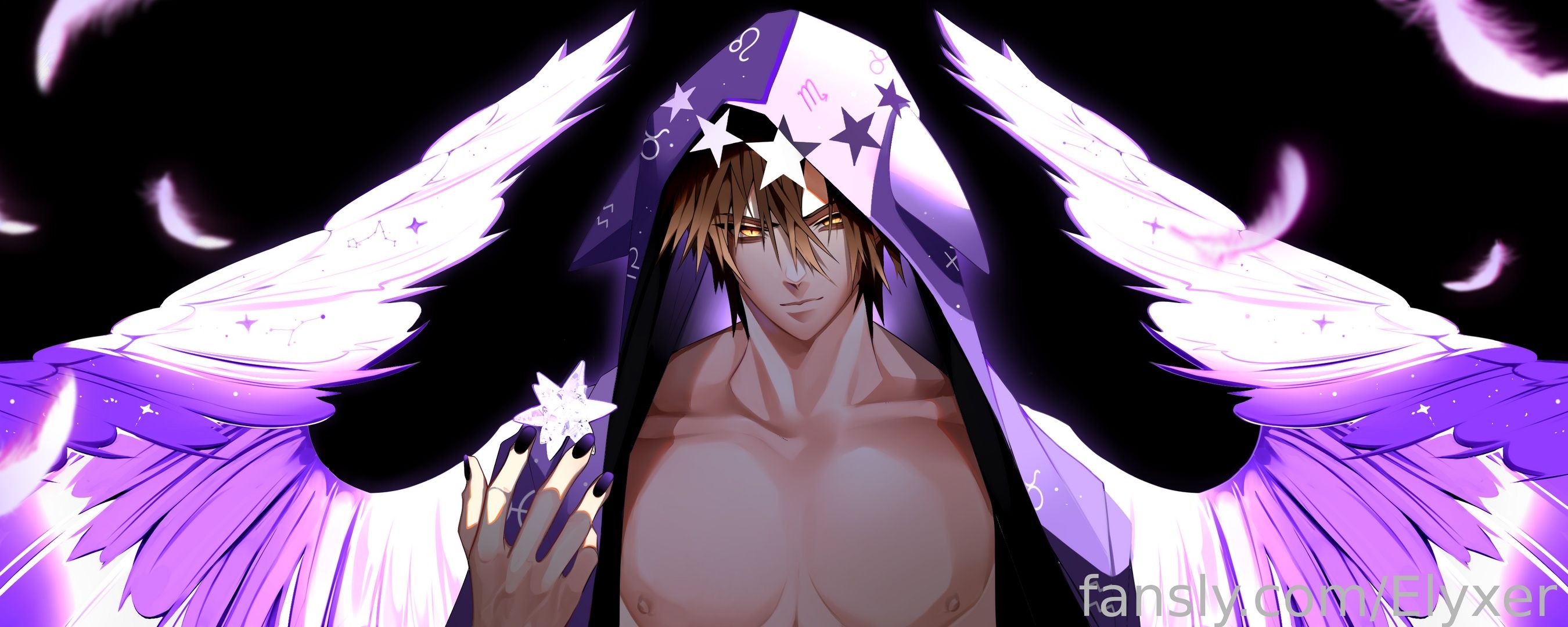 fansly Elyxer profile banner  