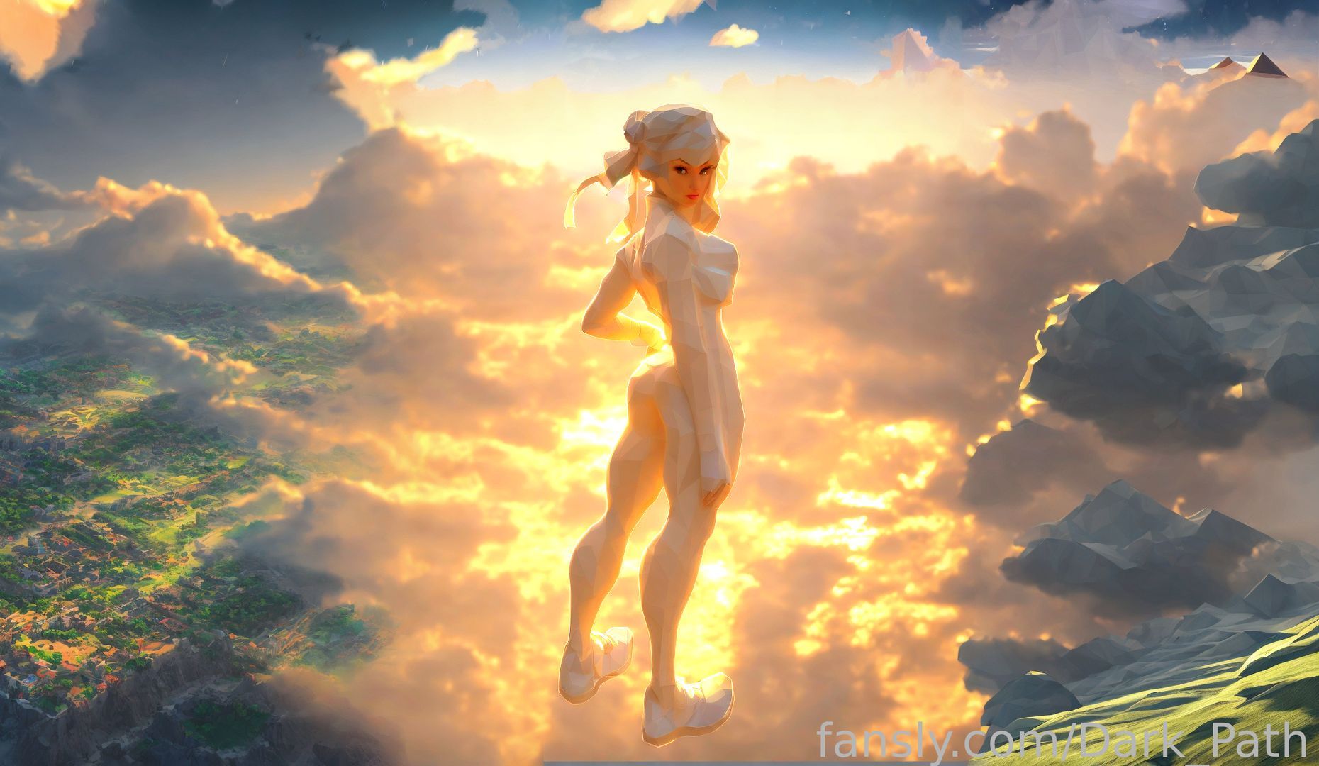 fansly Dark Path profile banner