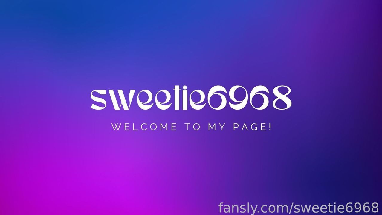 fansly Sweetie profile banner  