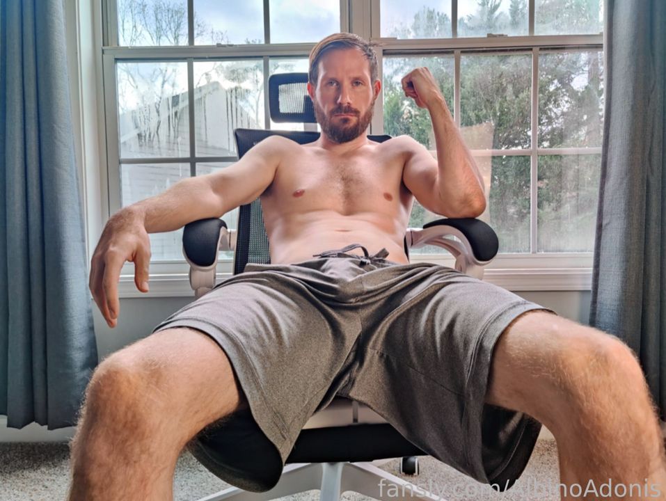 fansly Albino Adonis profile banner