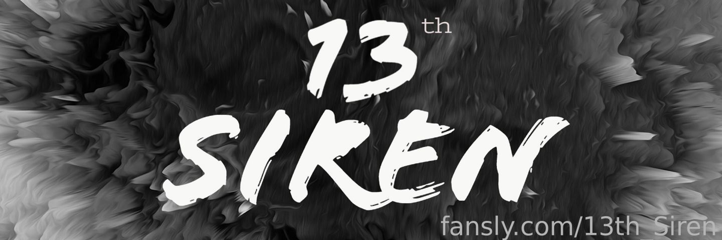 fansly 13th_Siren profile banner  