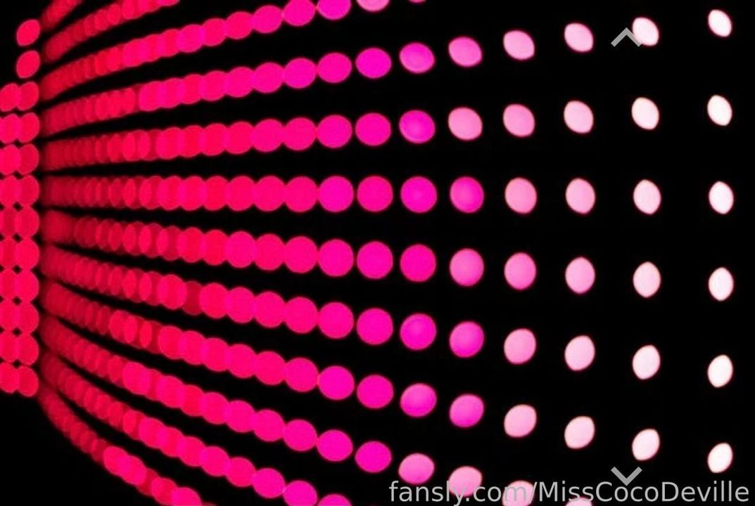 fansly MissCocoDeville profile banner  