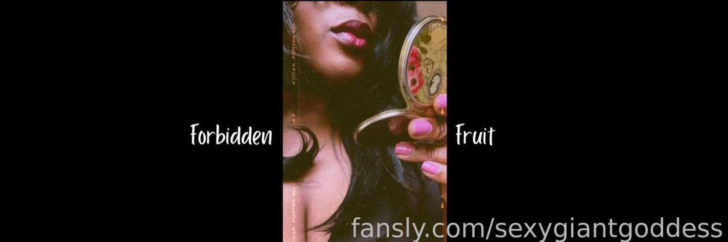 fansly Forbidden Fruit profile banner  