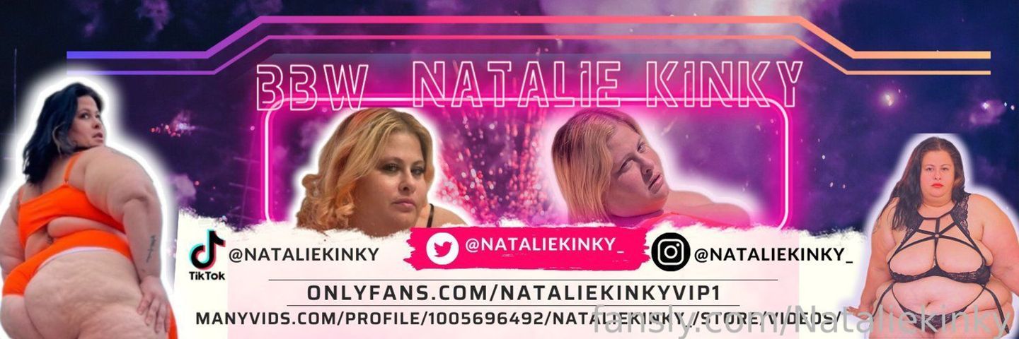 fansly Nataliekinky profile banner