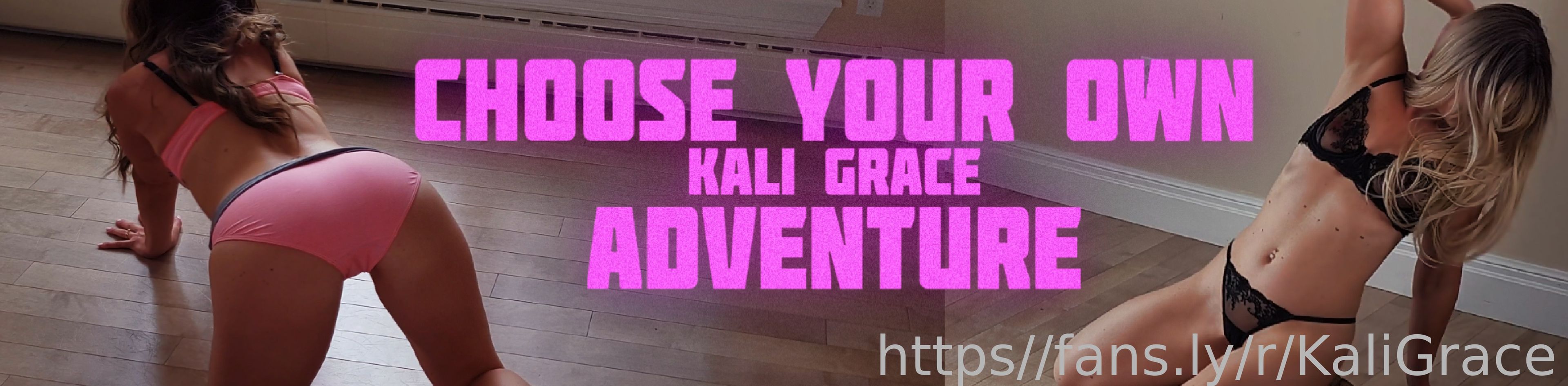 fansly Kali Grace profile banner  