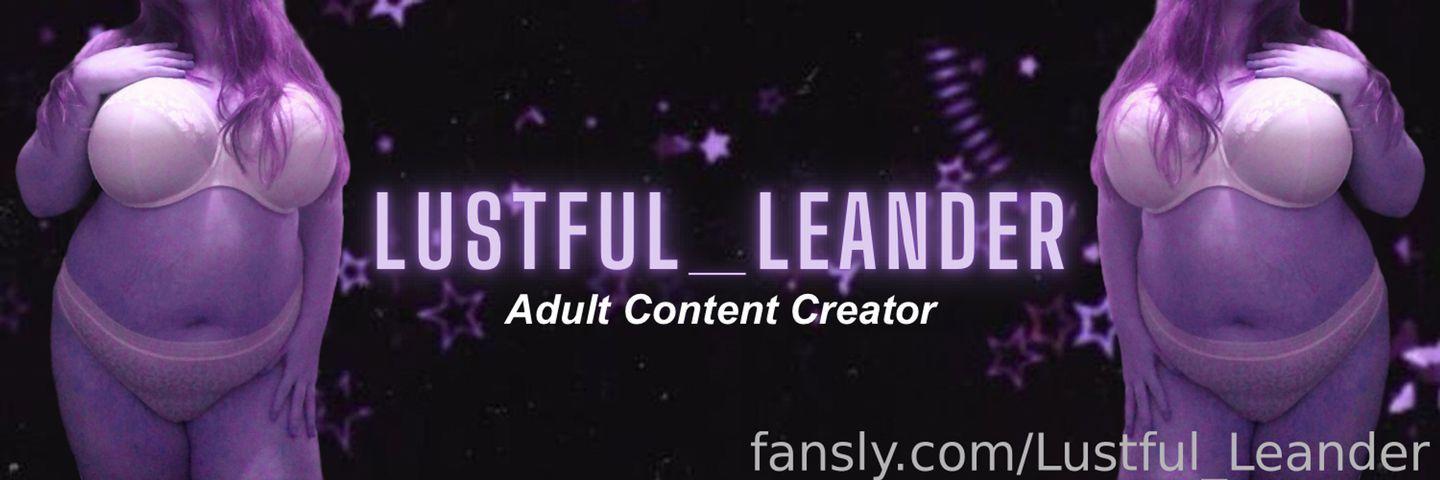fansly LeLe 💋 profile banner  