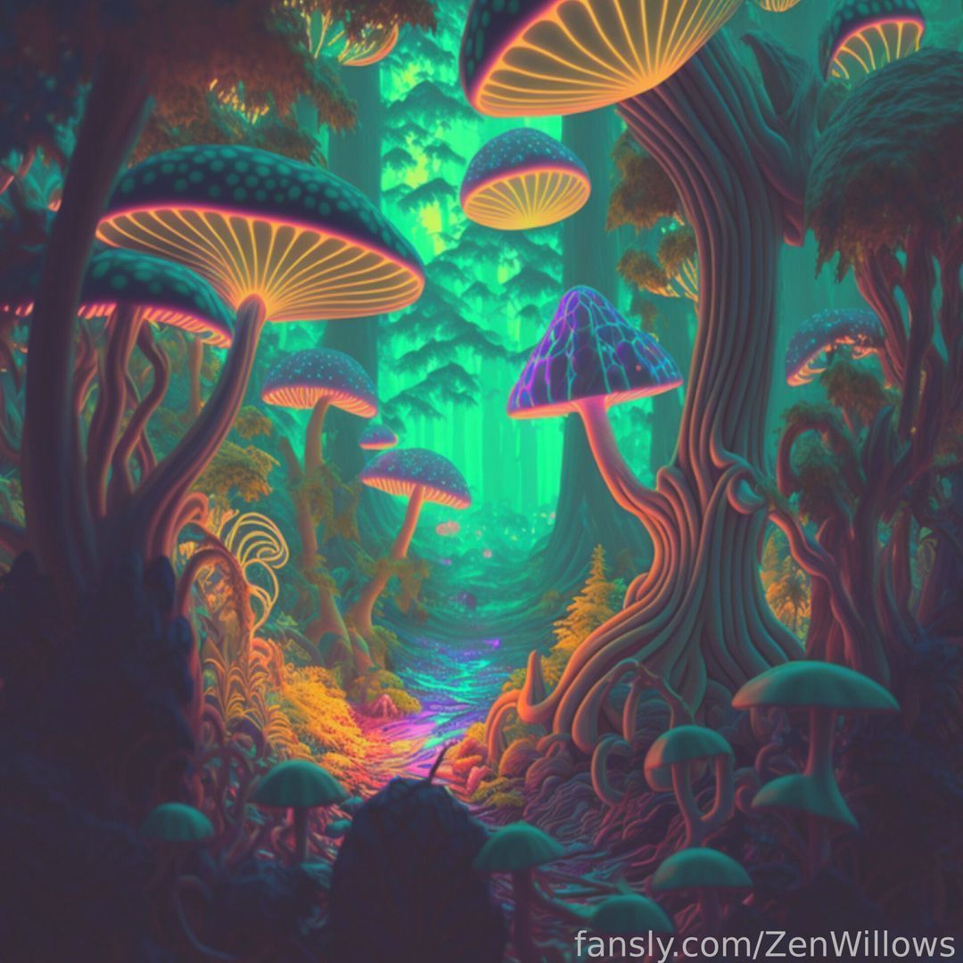 fansly ZenWillows profile banner  
