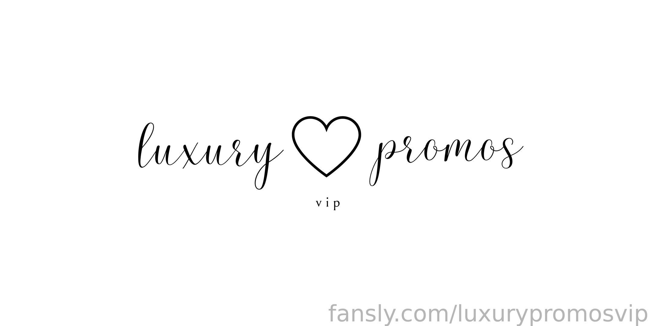 fansly Luxury Promos VIP profile banner  