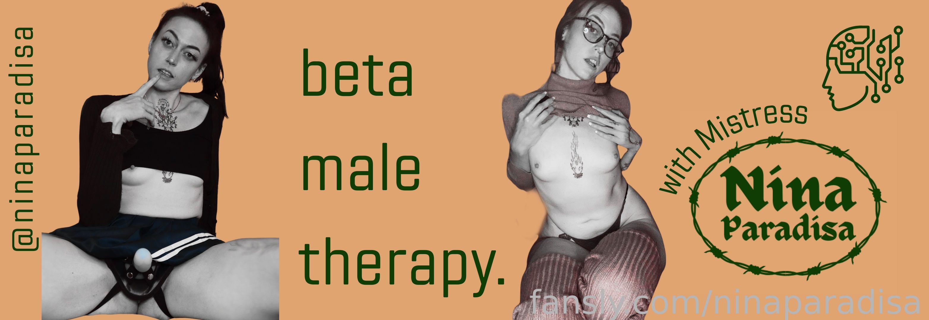 fansly Goddess Nina profile banner