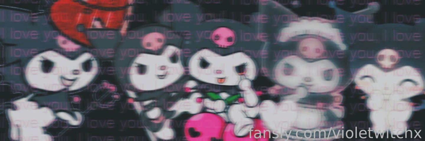 fansly violet ๐ profile banner