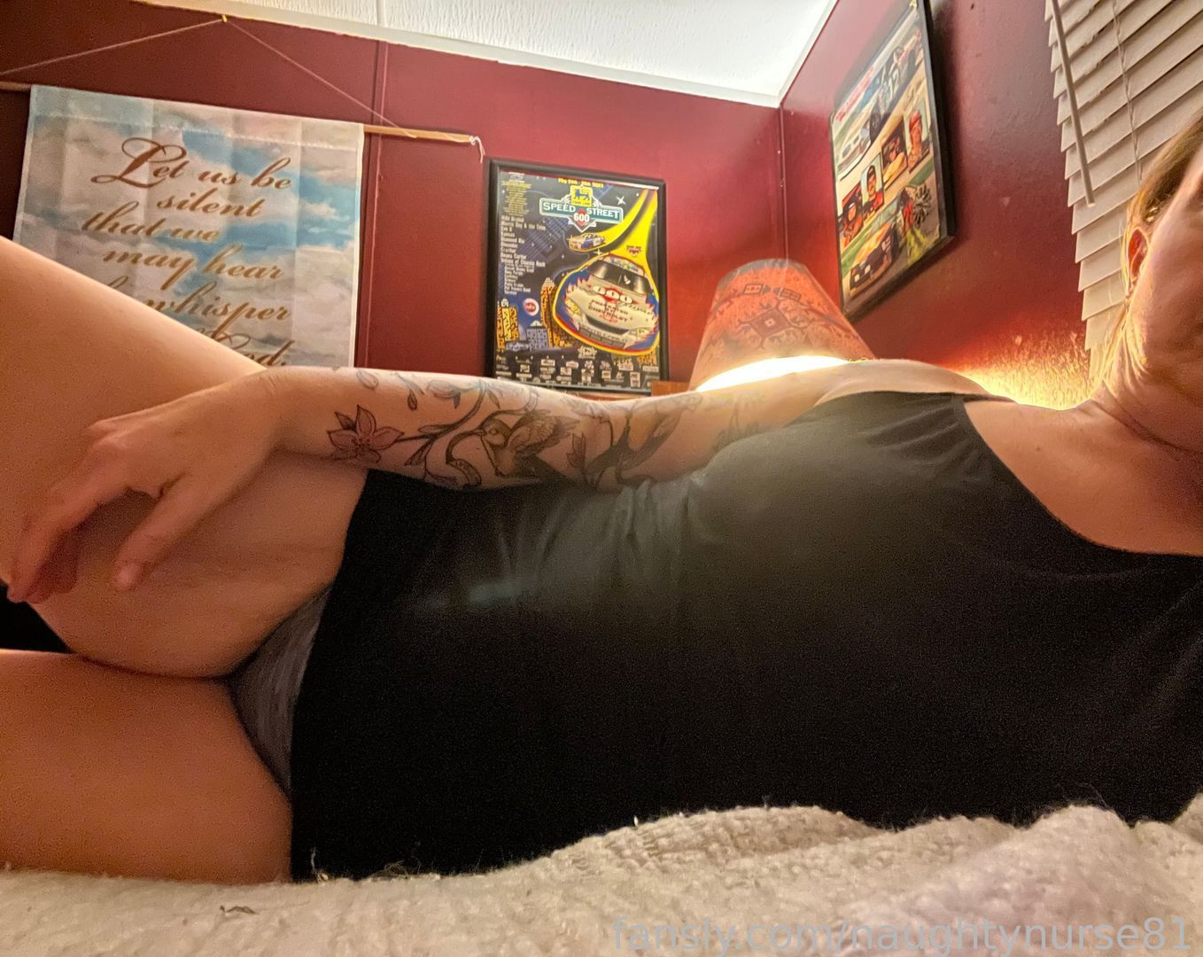 fansly naughtynurse81 profile banner  
