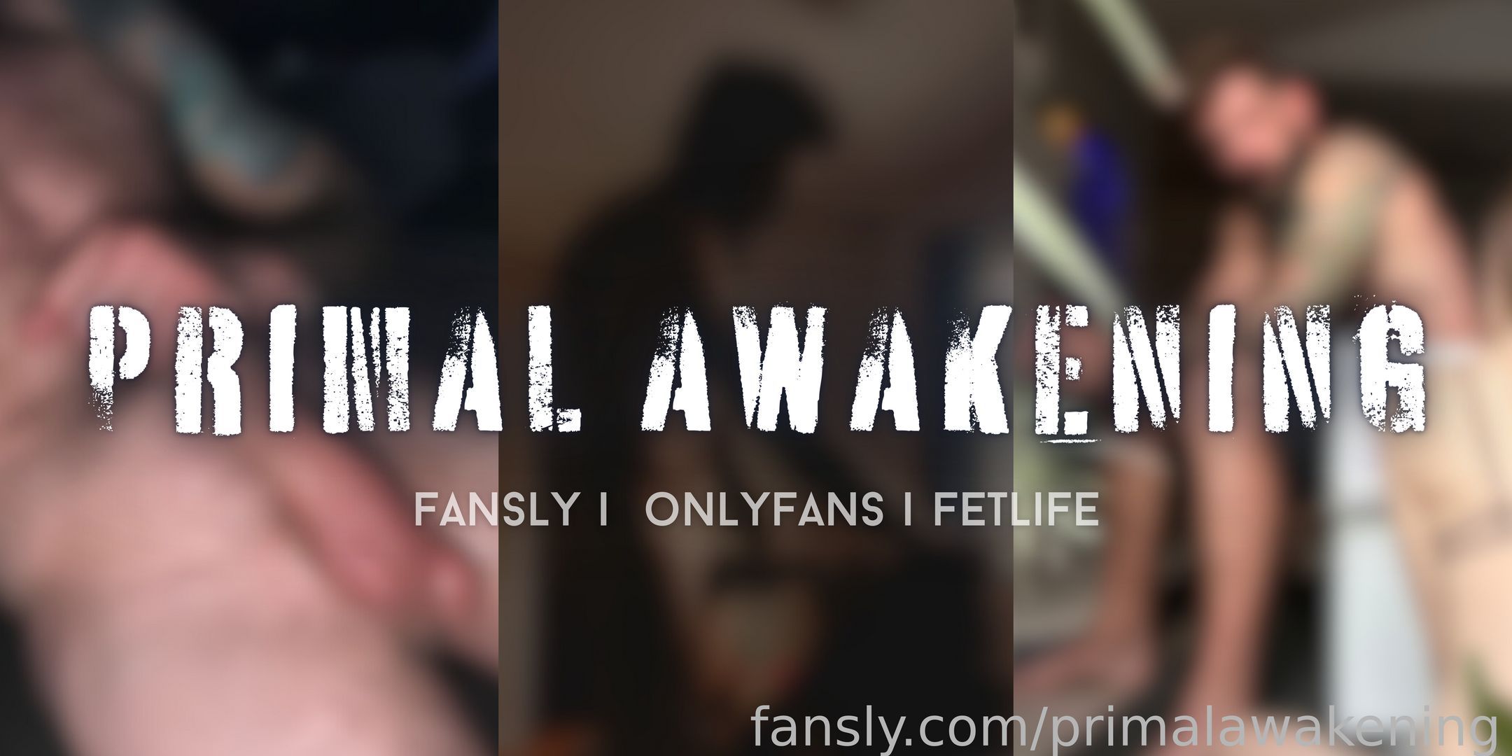fansly Primal Awakening profile banner  