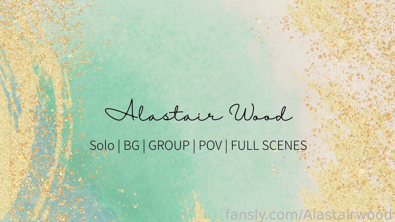 fansly Alastairwood profile banner  
