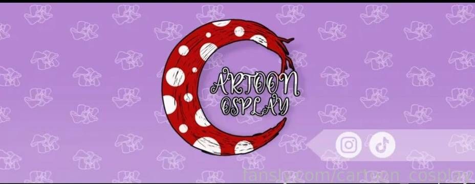 fansly cartoon cosplay profile banner