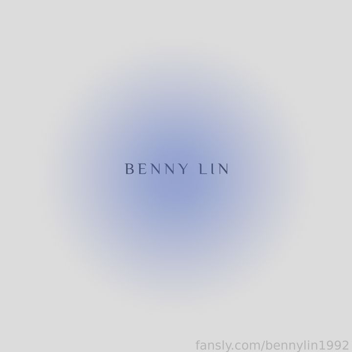 fansly Benny Lin profile banner  