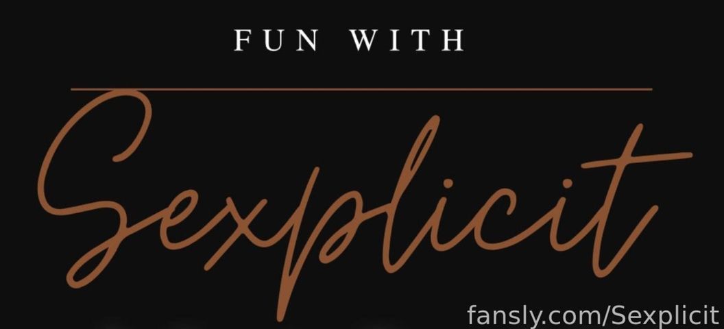 fansly Sexplicit profile banner  