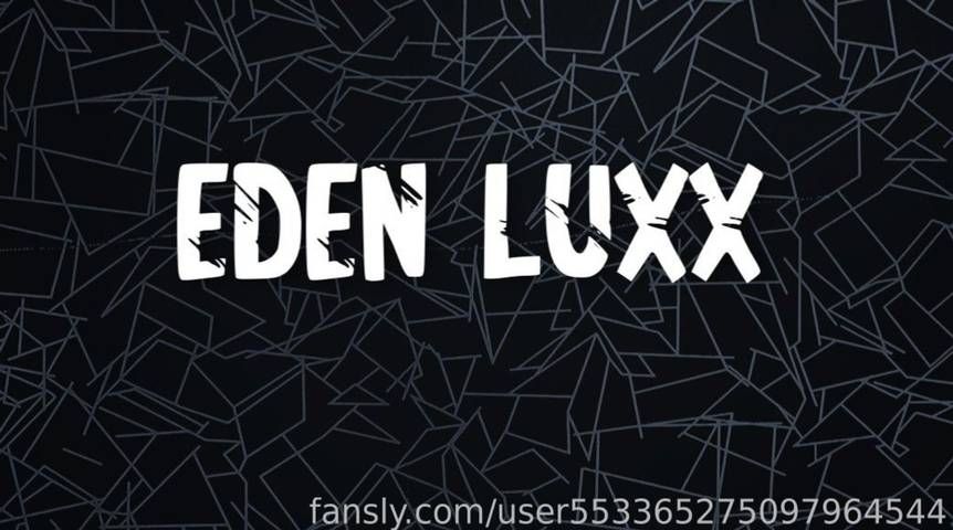fansly Eden Luxx profile banner  