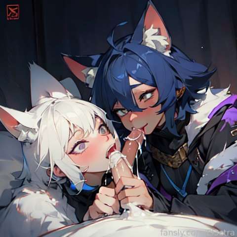 fansly El3ctra profile banner  