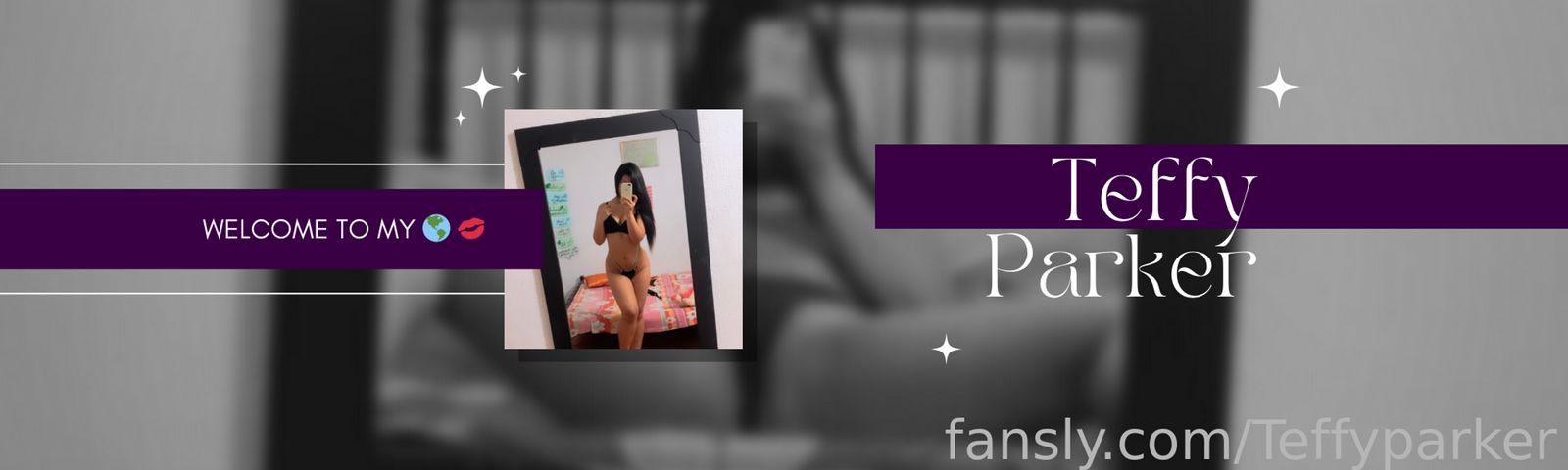 fansly Teffy Parker profile banner