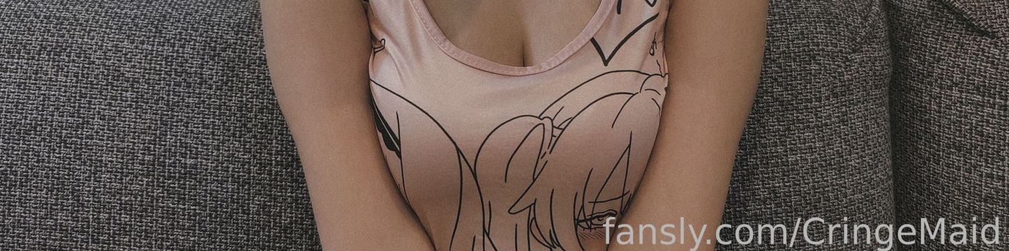 fansly CringeMaid profile banner  