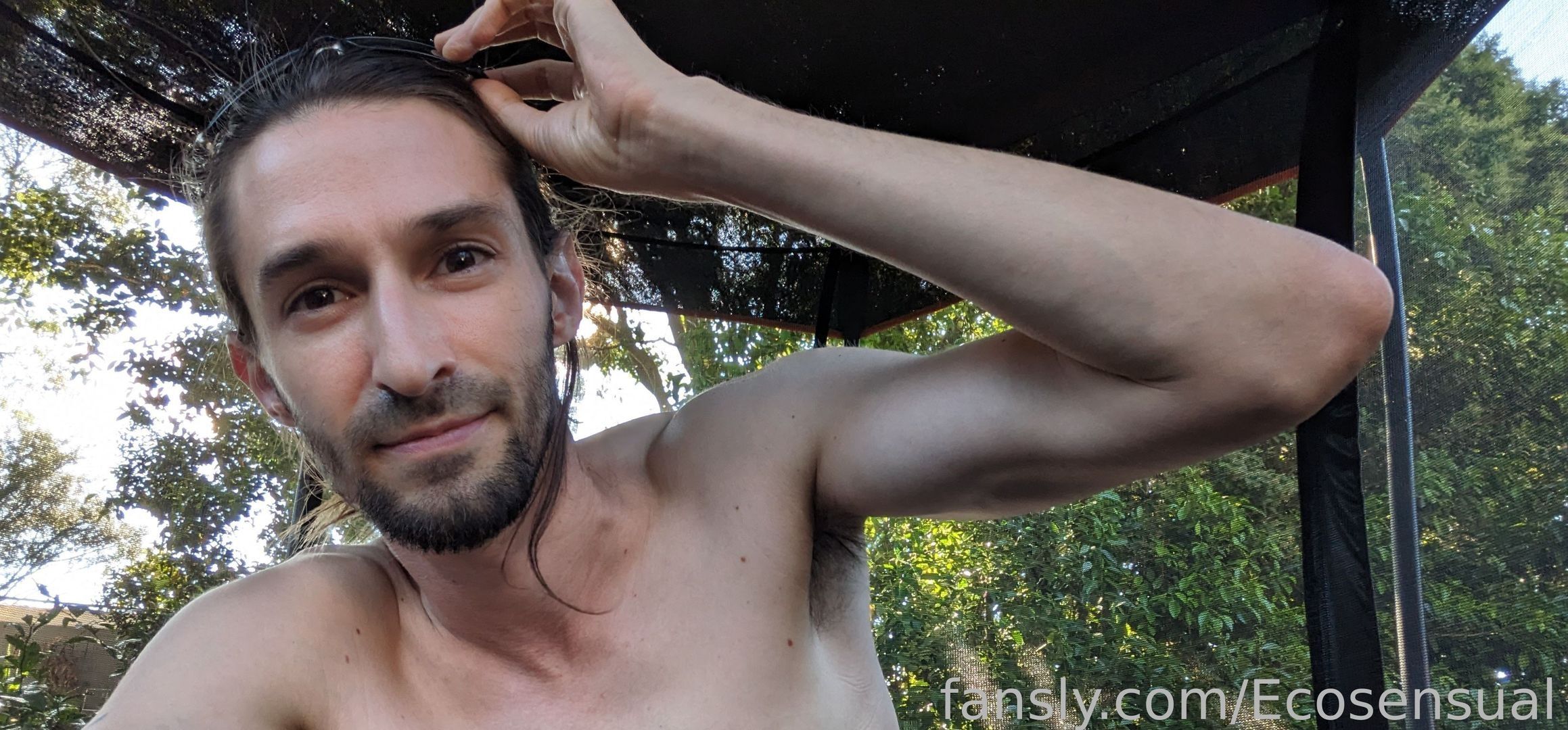 fansly Ecosensual profile banner  