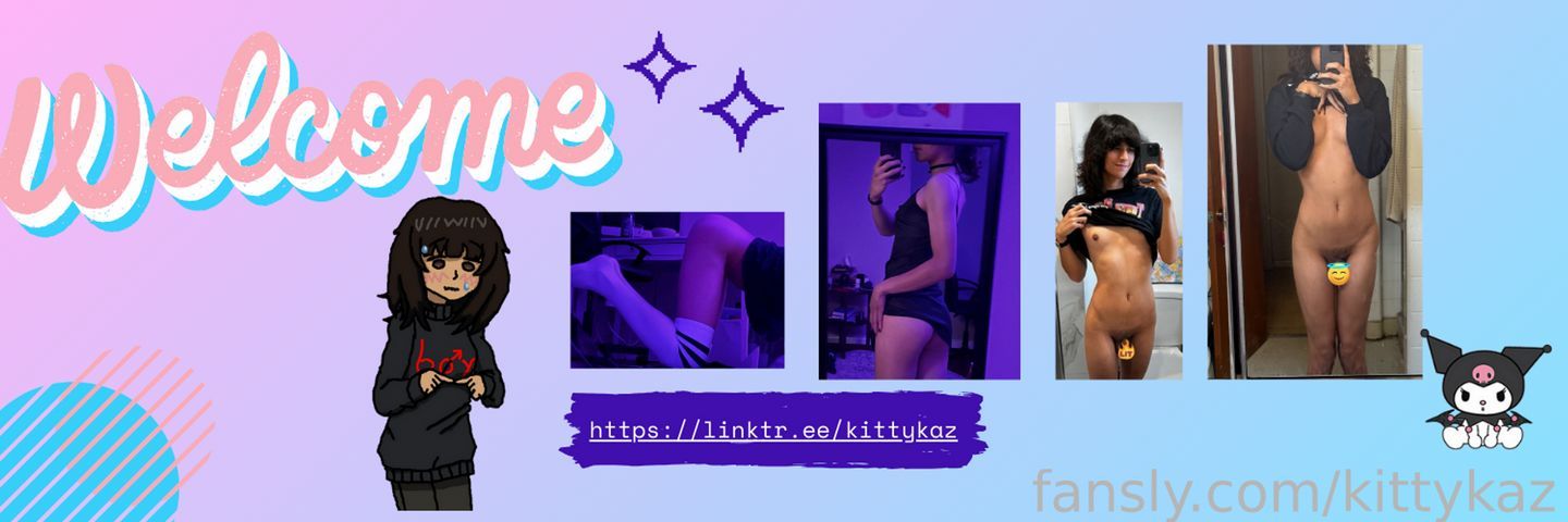 fansly kittykaz profile banner  