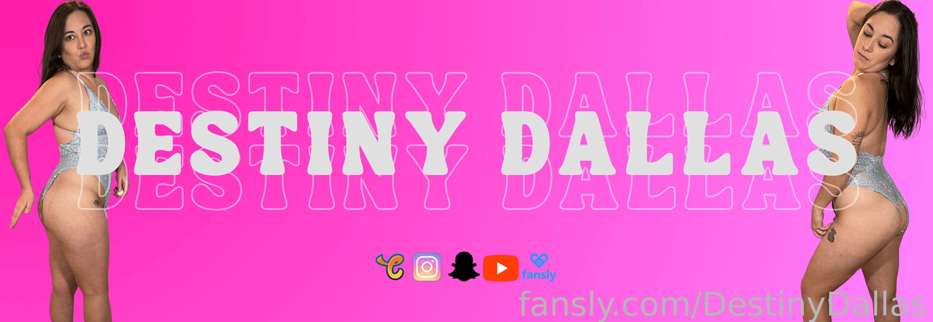 fansly DestinyDallas profile banner  