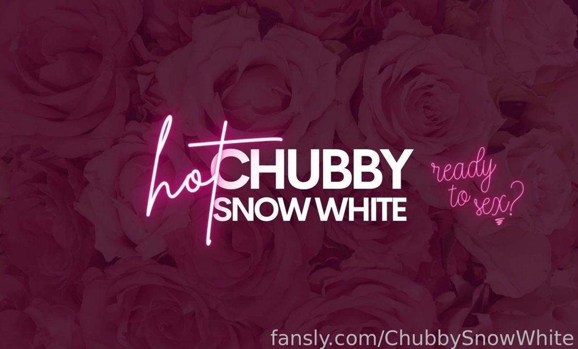 fansly Chubby Snow White profile banner  