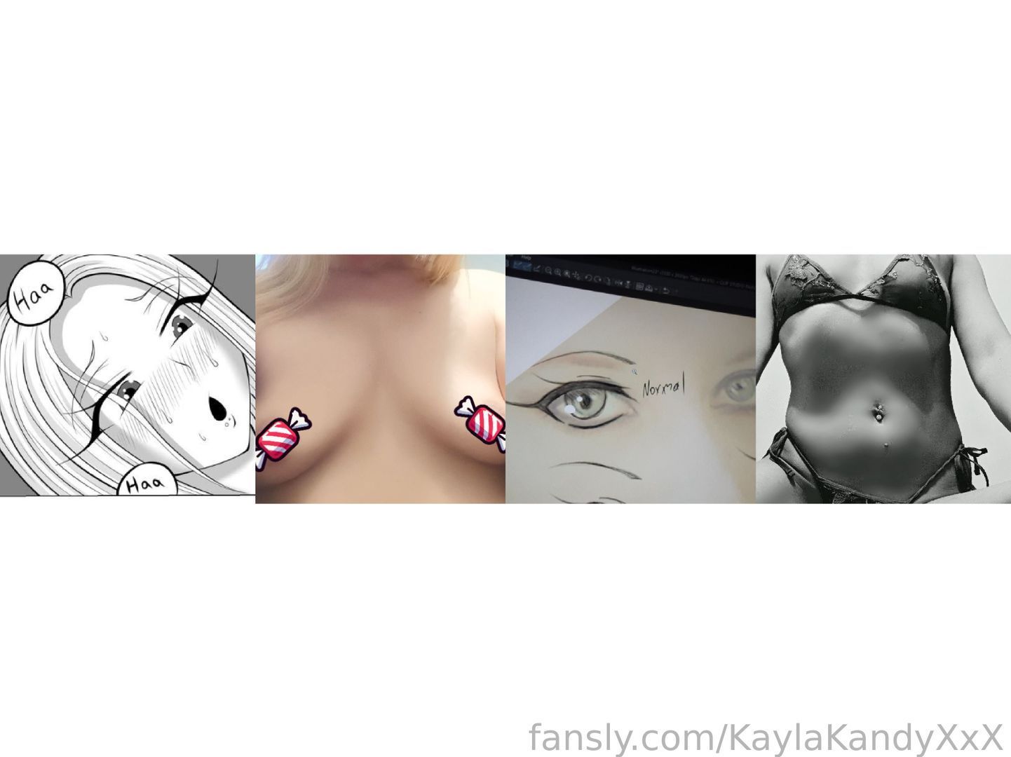 fansly KaylaKandyXxX profile banner  