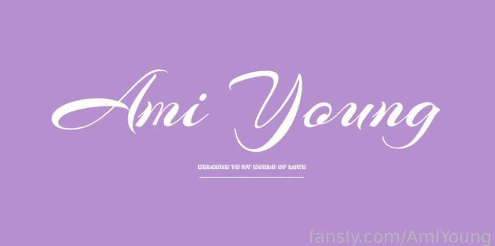 fansly Ami Young profile banner  