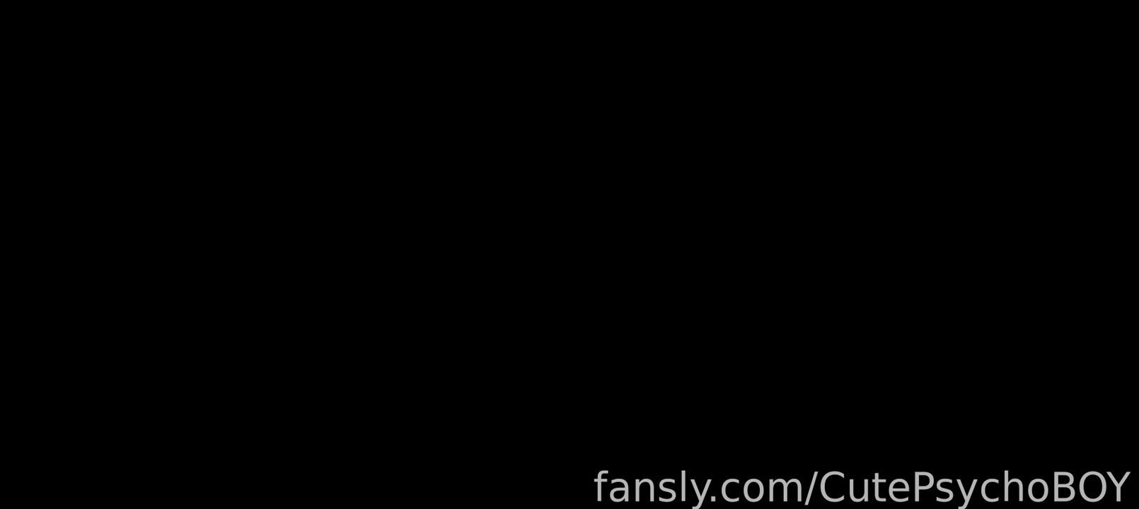 fansly CUTE PSYCHO BOY profile banner  