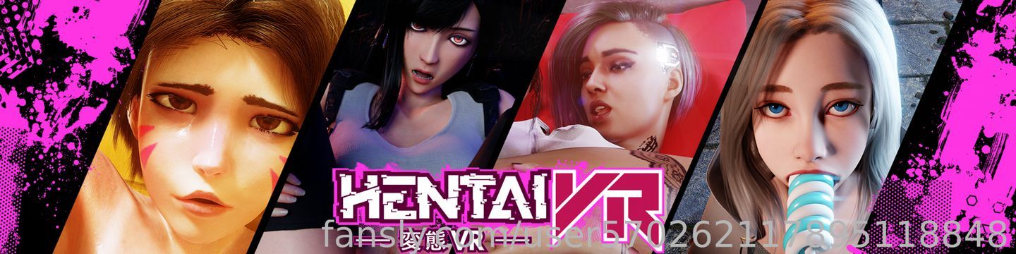 fansly HentaiVR profile banner  