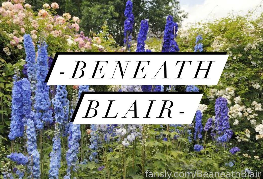fansly BeaneathBlair profile banner  
