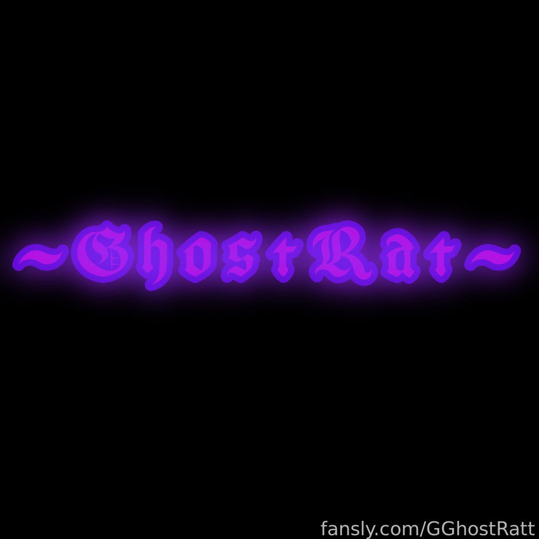 fansly GGhostRatt profile banner  