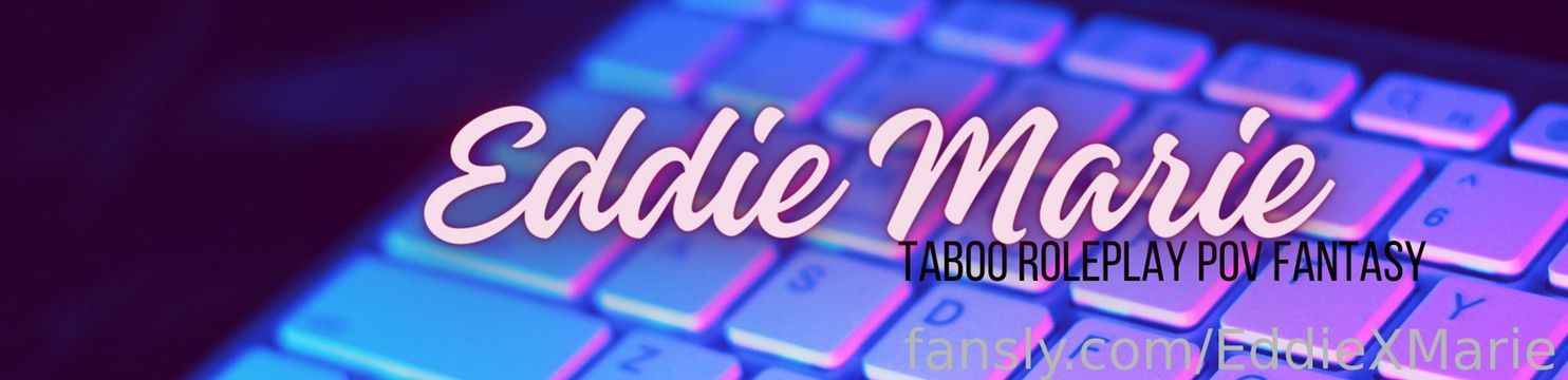 fansly Eddie Marie profile banner  
