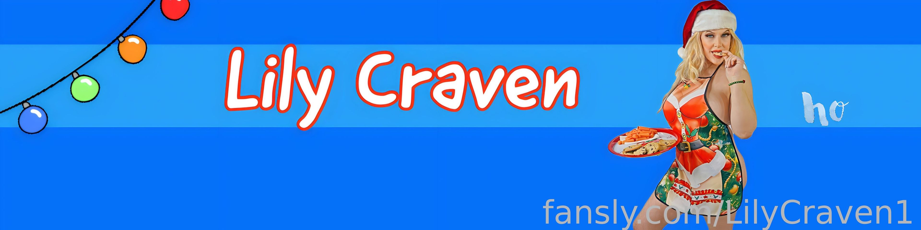 fansly LilyCraven profile banner  