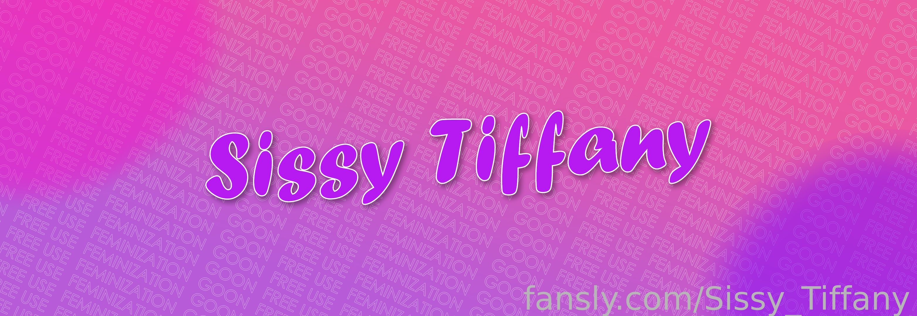 fansly Sissy_Tiffany profile banner  