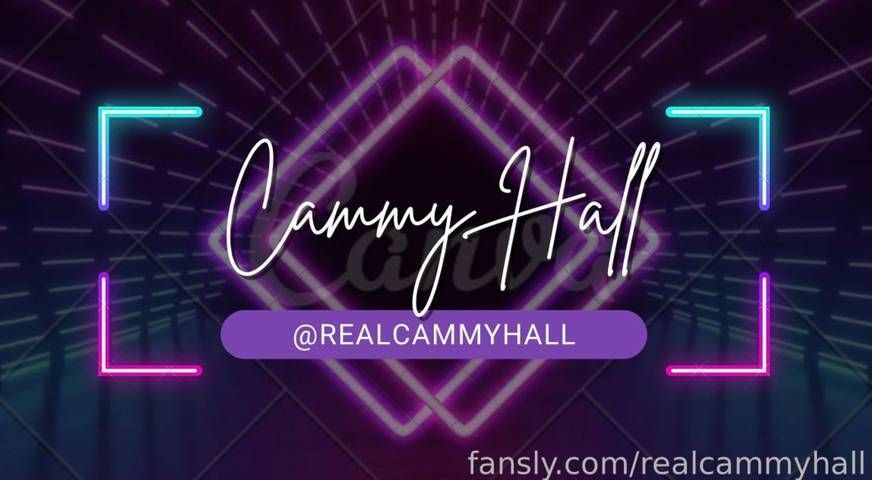 fansly Cammy Hall profile banner  