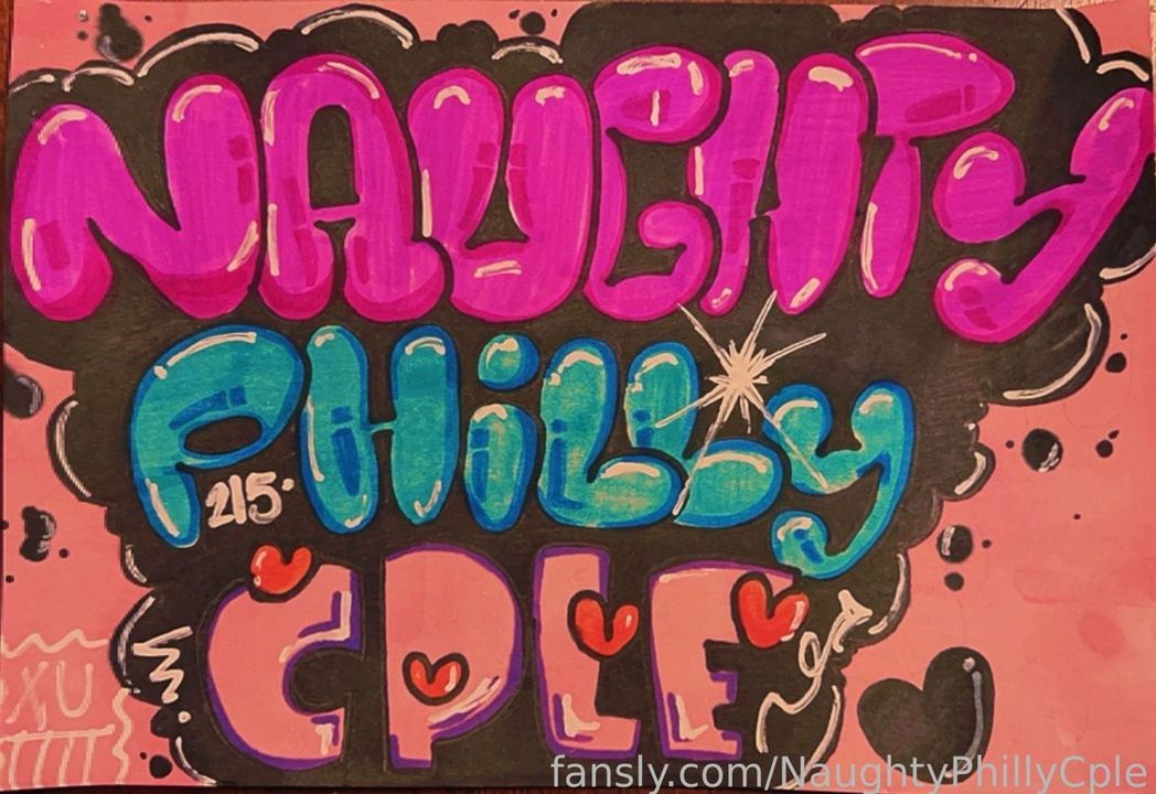 fansly NaughtyPhillyCple profile banner  
