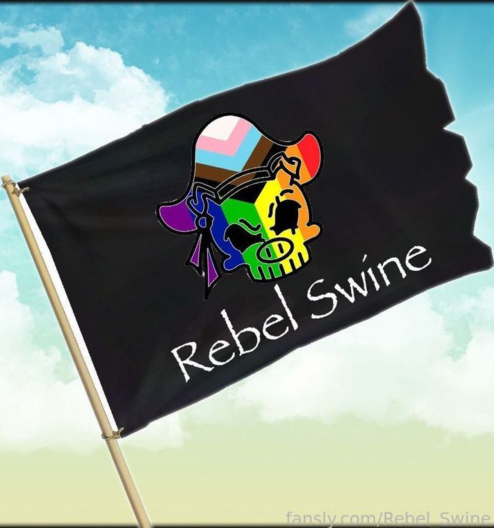 fansly Rebel Swine profile banner  