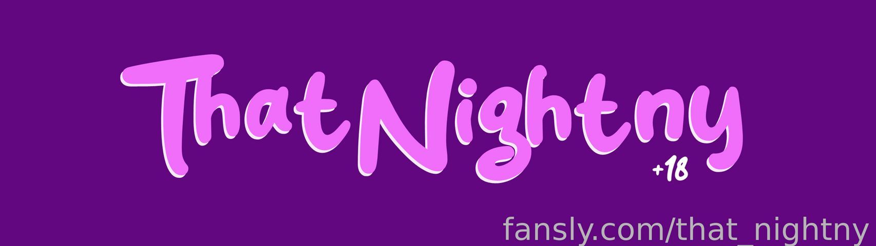 fansly Nightny profile banner  