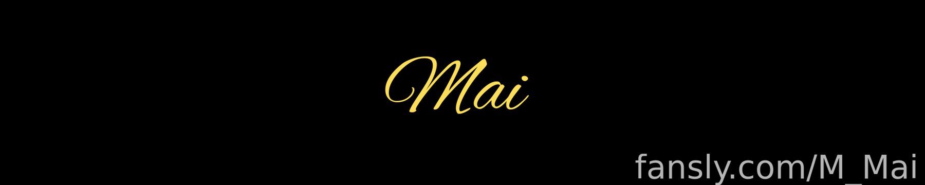 fansly Mai profile banner  