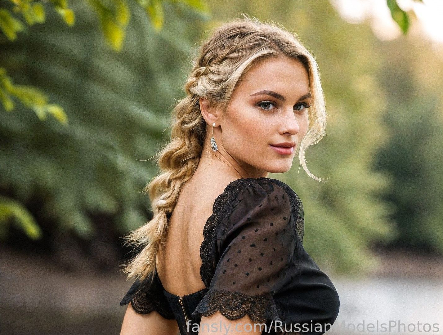 fansly RussianModelsPhotos profile banner  