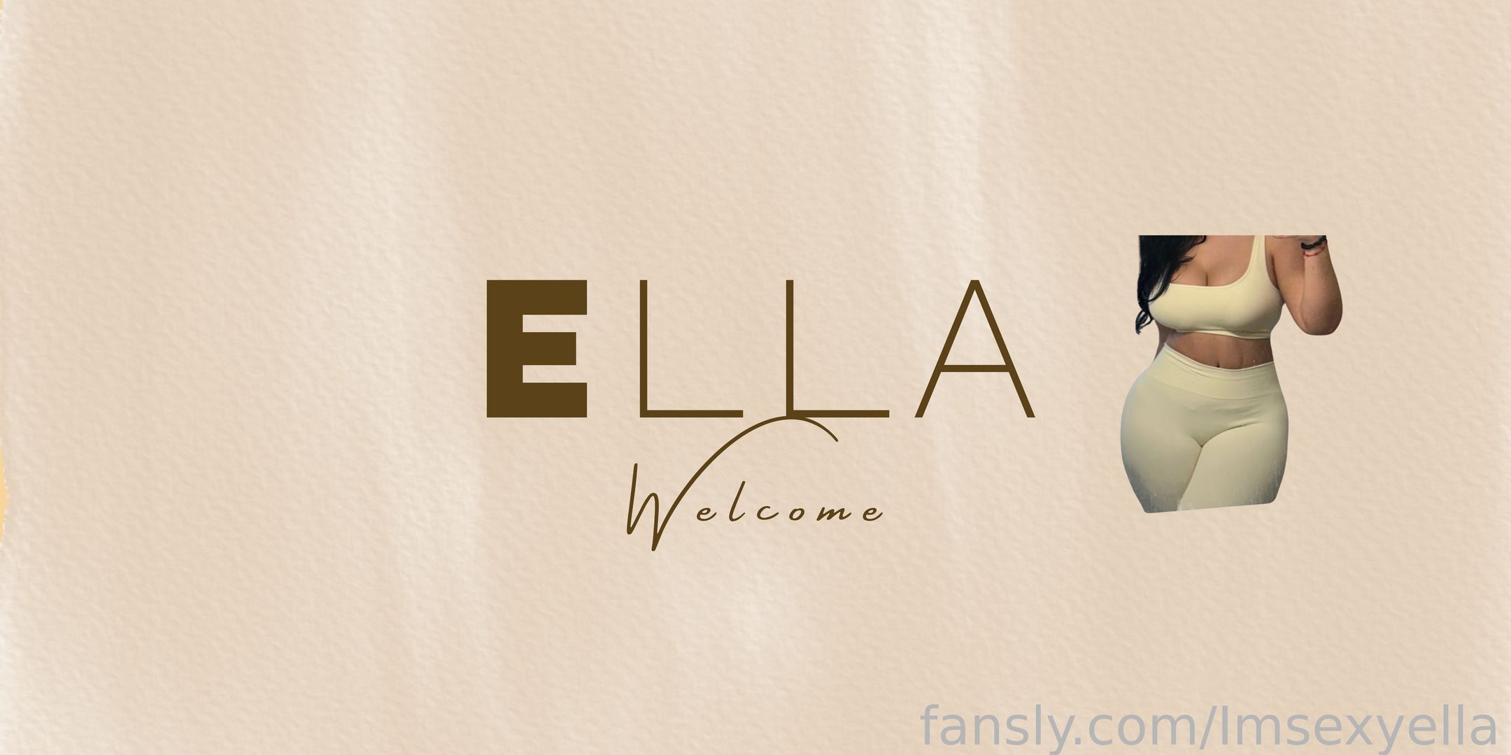 fansly Ella profile banner  