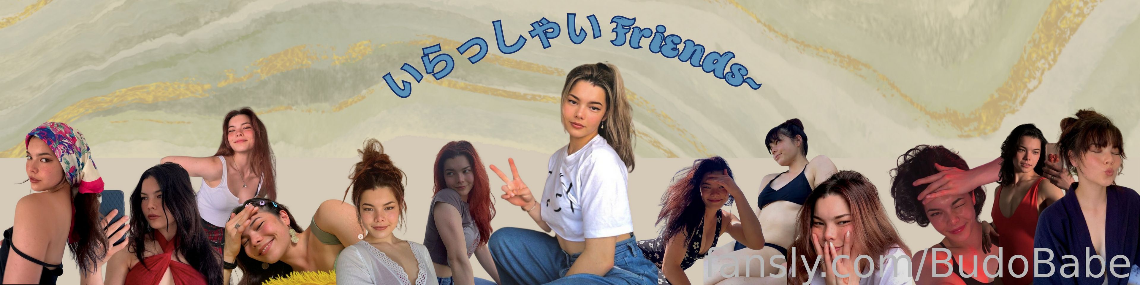 fansly BudoBabe profile banner  