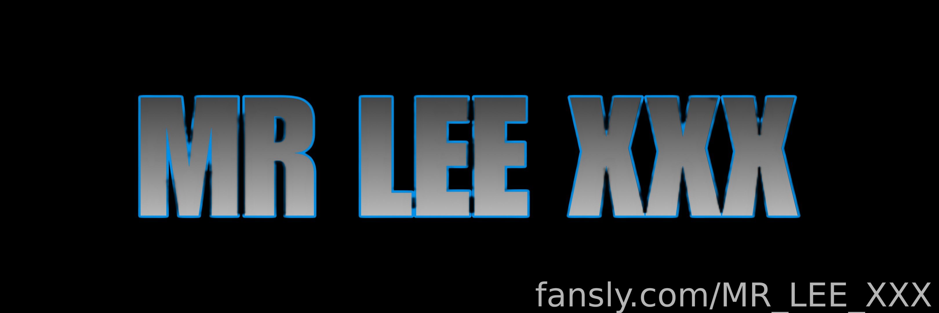fansly MR LEE XXX profile banner  
