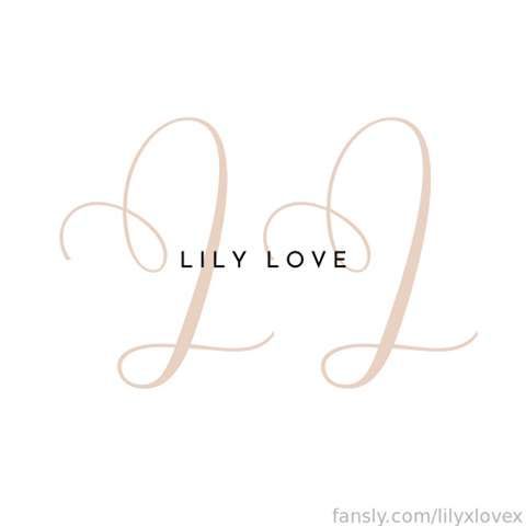 fansly Lily Love profile banner  