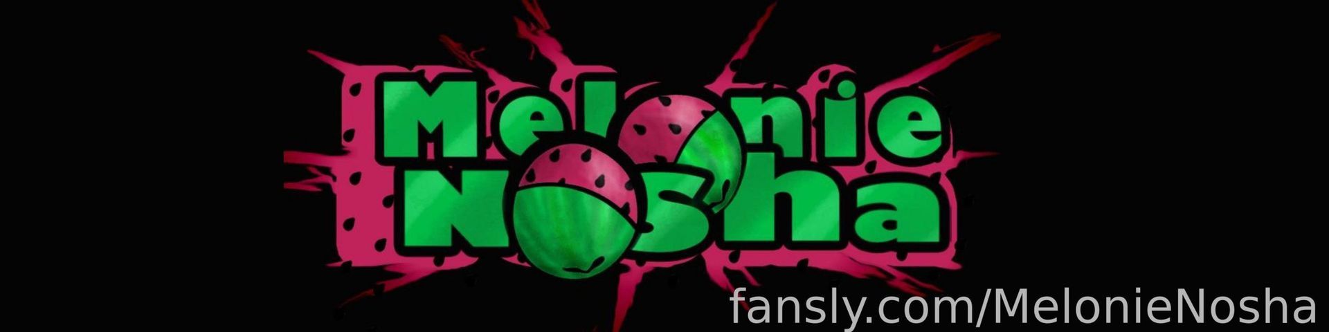 fansly MelonieNosha profile banner  