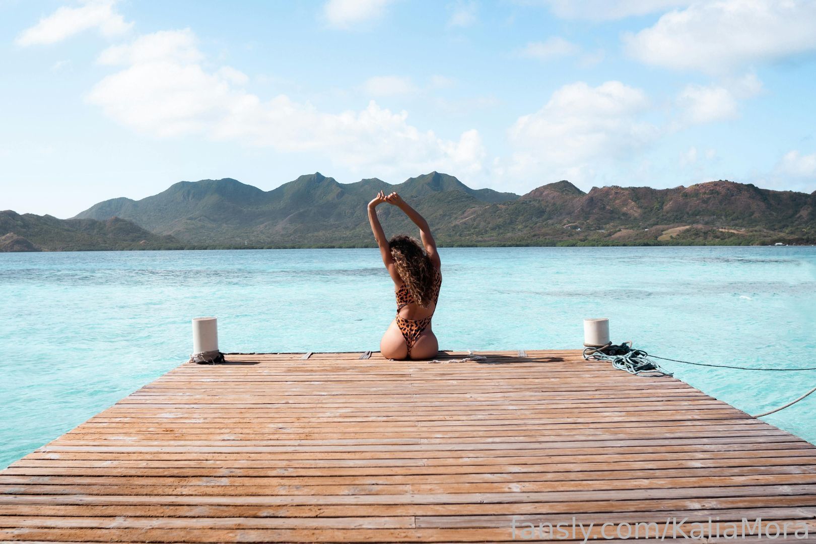 fansly KaliaMora profile banner  