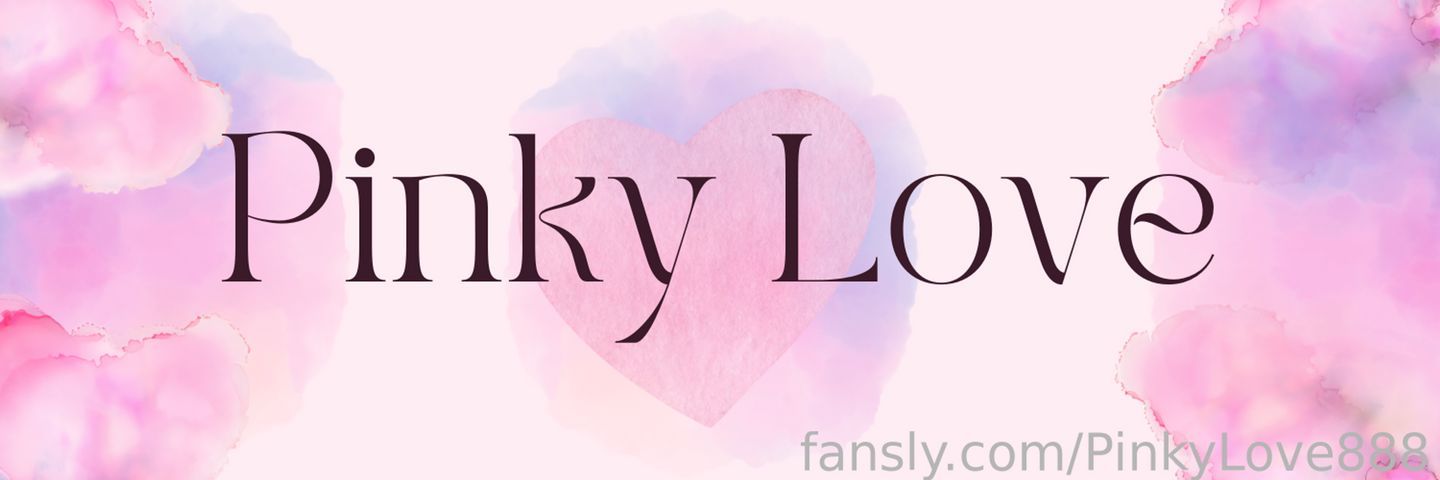 fansly Pinky Love profile banner